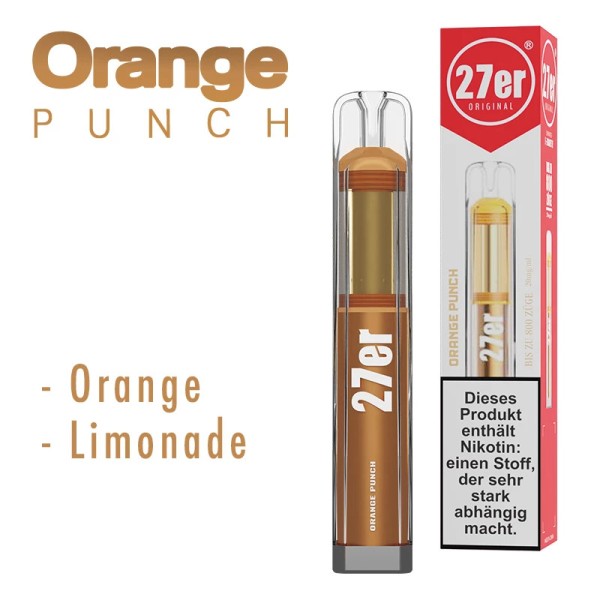 27er Vape - Orange Punch