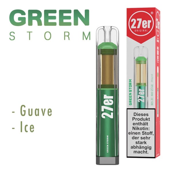 27er Vape - Green Storm