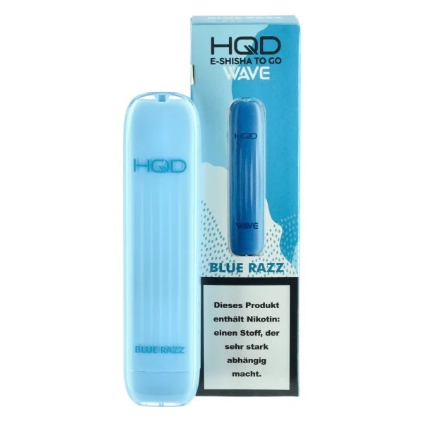 HQD SURV Einweg E-Zigarette 600 Züge - Blue Razz