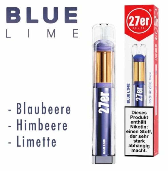 27er Vape - Blue Lime