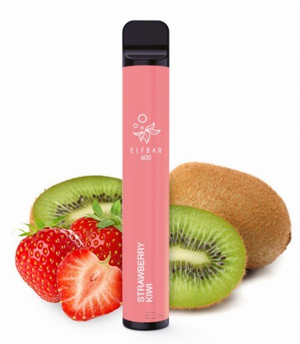 ElfBar 600 Einweg E-Zigarette - Strawberry Kiwi