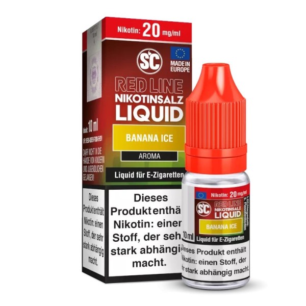 SC Red Line Nikotinsalz LIQUID (20mg/ml) - Banana Ice