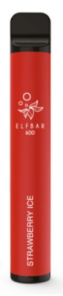 ElfBar 600 NIKOTINFREI Einweg E-Zigarette - Strawberry Ice