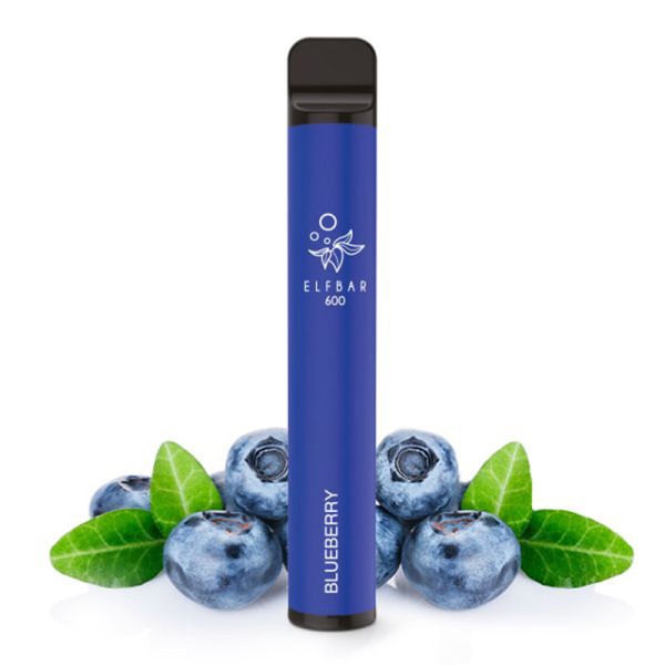 ElfBar 600 NIKOTINFREI Einweg E-Zigarette - Blueberry
