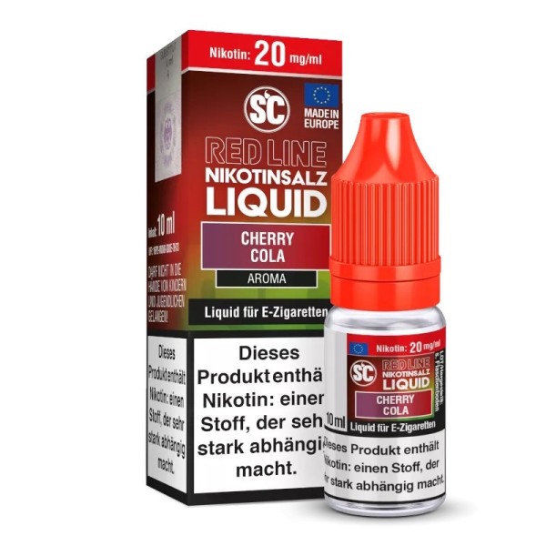 SC Red Line Nikotinsalz LIQUID (20mg/ml) - Cherry Cola