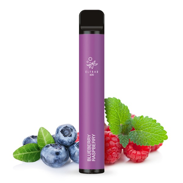 ElfBar 600 Einweg E-Zigarette - Blueberry Raspberry