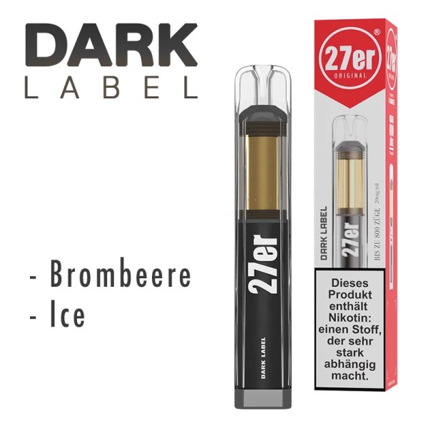 27er Vape - Dark Label