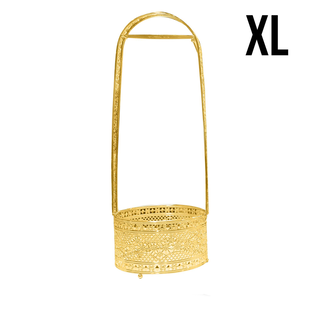 Kohlekorb - Gold - XL