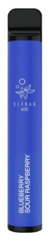 ElfBar 600 Einweg E-Zigarette - Blueberry Sour Raspberry