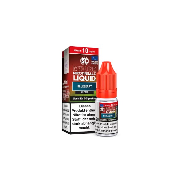 SC Red Line Nikotinsalz LIQUID (10mg/ml) - Blueberry