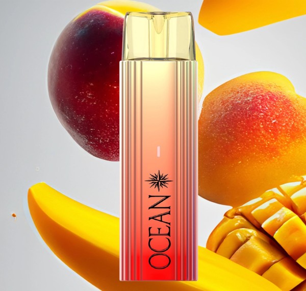 Ocean Einweg E-Zigarette - Peachy Mango