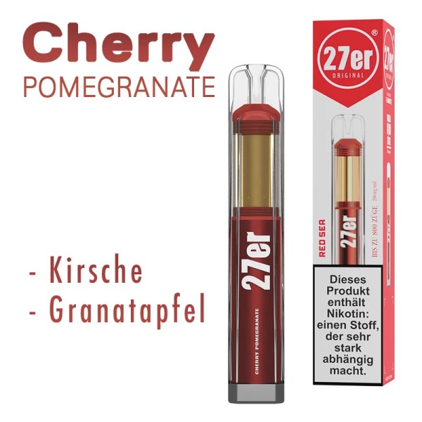 27er Vape - Cherry Pomgrenate