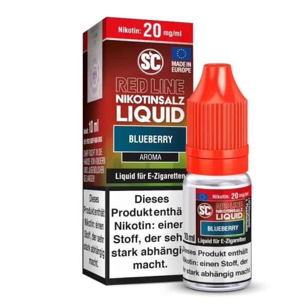 SC Red Line Nikotinsalz LIQUID (20mg/ml) - Blueberry