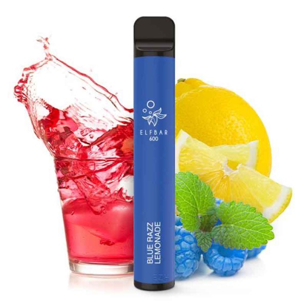 ElfBar 600 NIKOTINFREI Einweg E-Zigarette - Blueberry Razz Lemonade