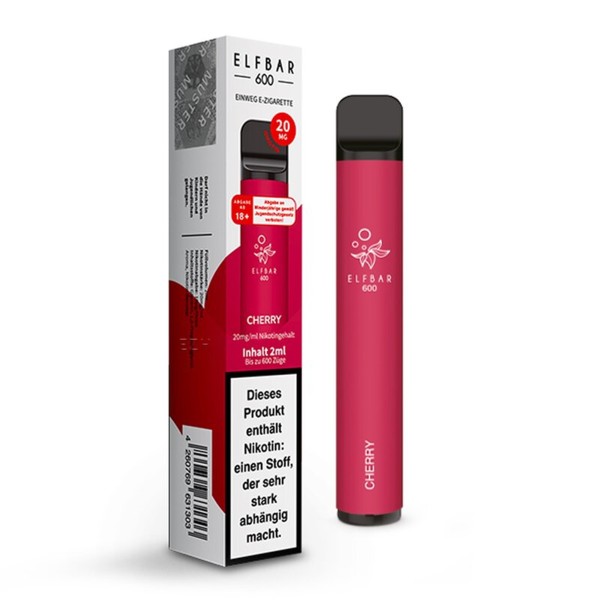 ElfBar 600 Einweg E-Zigarette - Cherry